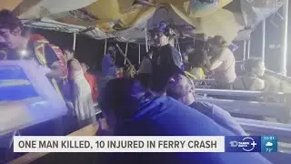 Man onboard Clearwater ferry involved in deadly crash describes chaos in immediate aftermath