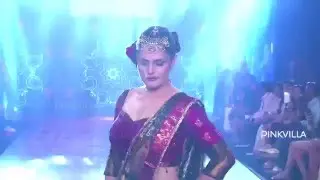 Zarine Khan Walks the ramp for Sanjukta Dutta at India Beach Fashion Week 2016