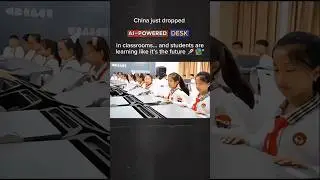 Students in China are Learning with AI Desks 🤯 | Smart Education.
