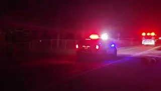 FWFD Engine 40, Medic 23, and Supervisor 8 arriving on scene of medical call