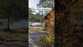 Free cabins in #Sweden ? 🇸🇪