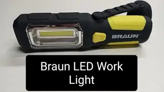 Harbor Freight Braun Portable Folding LED Work Light