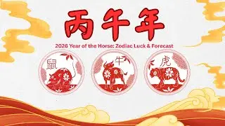 What 2026 Means for Rat, Ox & Tiger | Red Horse & Red Goat 赤馬紅羊劫 Signs 🔥