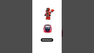 How To Make A LEGO Deadpool 2099 Minifigure from Deadpool & Wolverine! #shorts