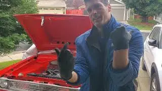 Установка нового троса спидометра на Plymouth Valiant 1969 года выпуска.