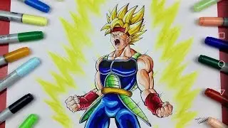 Drawing BARDOCK Super Saiyan | Dragonball Z | TolgArt