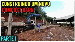 Foundation of NOVO COMPOST BARN for heifers (Investment in milk production)