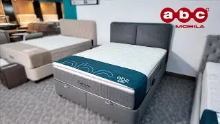Unique set pat dormitor tapitat cu saltea si somiera