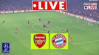 🔴 Arsenal vs Bayern München LIVE | UEFA Champions League 2025/26 | Full Match Simulation