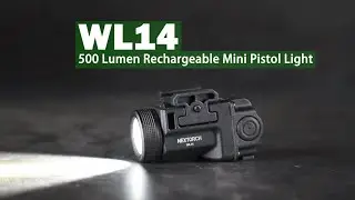 WL14 500 Lumens Rechargeble Mini Weapon Light