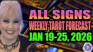 Jan 19-25, 2026 In5D Free Weekly Tarot PsychicAlly Astrology Predictions