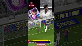 Endrik younger CF 101 free 🛸🛸🚀🚀⚪️🟠#efootball #pes #shortvideo #shorts #pesmobile #halamadrid