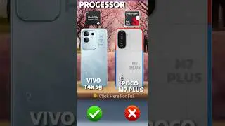 Vivo T4X 5g V's poco M7 Plus #pocom7plus #vivot4x5g