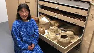 Neva Mathias (Cup'ik) At Work, Introducing Herself in Cup'ik