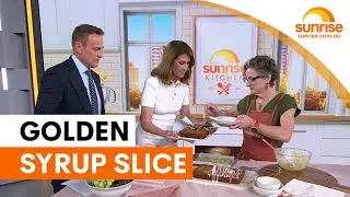 Golden syrup slice with Julie Goodwin | Sunrise