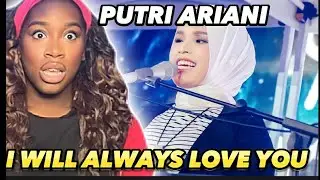 SINGER REACTS TO PUTRI ARIANI - I WILL ALWAYS LOVE YOU | WHITNEY HOUSTON