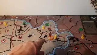 Axis and Allies Stalingrad Another Go! Axis attacks turn 11