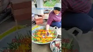 masak ikan mas arsik..khas masakan Batak 🥰🥰🙏🙏