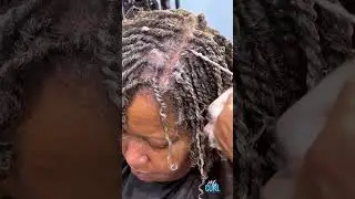 Укладка натуральных волос с использованием продукции My Curl.