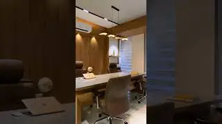 luxurious Real Estate Office Interior Design #realestateoffice #officeinterior