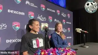 Wave FC vs Chicago Stars | Post-Match Press Conference | Dali, McNabb, & Eidevall