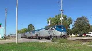 Eastbound California Zephyr Arriving at Ottumwa
