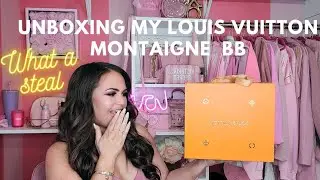 UNBOXING|MONTAIGNE BB FT/FORTOK #louisvuittonreview