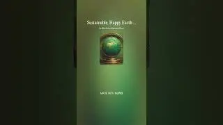 Sustainable, Happy Earth 2 - Instrumental #AI​ #Song​ by #Suno​ #music​ #newmusic​