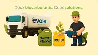Biocarburants nouvelle g&eacute;n&eacute;ration : B100 & XTL-HVO par &eacute;vole &eacute;nergies