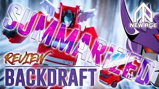 Newage Toys Backdraft Summary | 3P Legends G1 Inferno | English