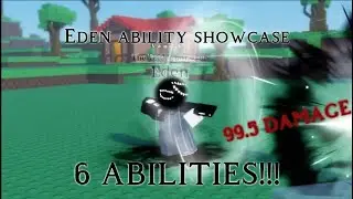 Eden ability showcase | Sol's RNG