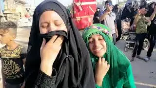 مله جاسم الخفاجي ومله عماد الخفاجي ومن ارشيف الموكب في مدينه القاسمك ع نعي