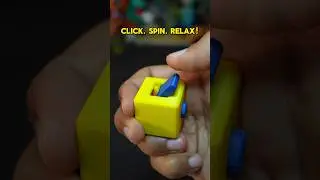 3D-Printed Fidget Cube. #3dprinting #fidget #cube