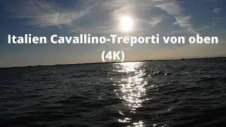Italien Cavallino-Treporti von oben (4K)