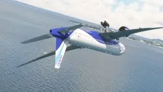 So CRAZY ;; when the Boeing plane made an emergency landing // game
