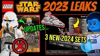 ЭТО ОГРОМНО! Утечки LEGO Star Wars 2024 года, 212-й боевой набор + 3 новых обновления