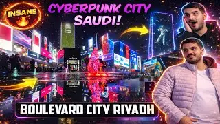 Saudi Arabia Night View 🇸🇦 | BLVD  City Riyadh ✨ | Vlog 3
