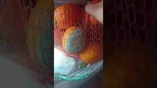 throwing waste oranges 🍊#orange #fruit #rotten