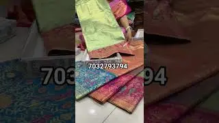 different types of pattu sarees in chirala sarees sarees #indianhandlooms #tussarsaree #handloom