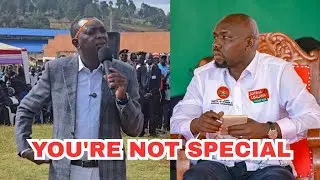 YOU CAN'T BUY THE FOOLS WE WILL FIGHT YOU UNTIL YOU'RE STUNNED! Gachagua Destroys Ruto completely...