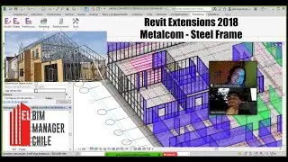 Repaso Revit Extensions 2018 - Crear Metalcom en Tabiquer&iacute;a - Steel Frame