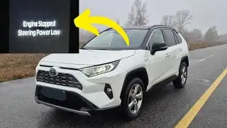 &ldquo;Engine stopped, Steering power low&rdquo; warning in Toyota cars