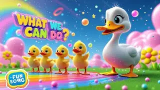 What Can Animals Do? |&nbsp;Fun Action Song for Kids | Learn with Animals | Blooby #blooby