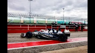 Check out Alpha Tauri's pre-season testing ahead of F1 2022 debut