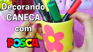 DIY Decorar CANECA com Caneta POSCA