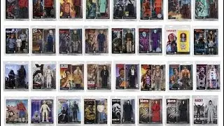 My NECA Retro Cloth Horror Collection 