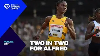 Julien Alfred claims second successive DL 100m win in Stockholm - Wanda Diamond League 2025