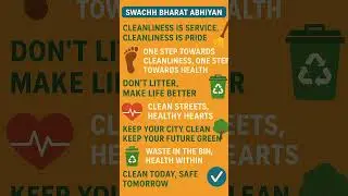 English Slogans for Cleanliness