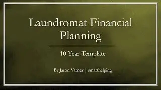Laundromat Business: Financial Modeling Tool