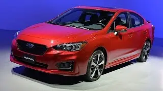 富士重、新型「インプレッサ」北米仕様車披露＝国内モデルは今秋以降に発表